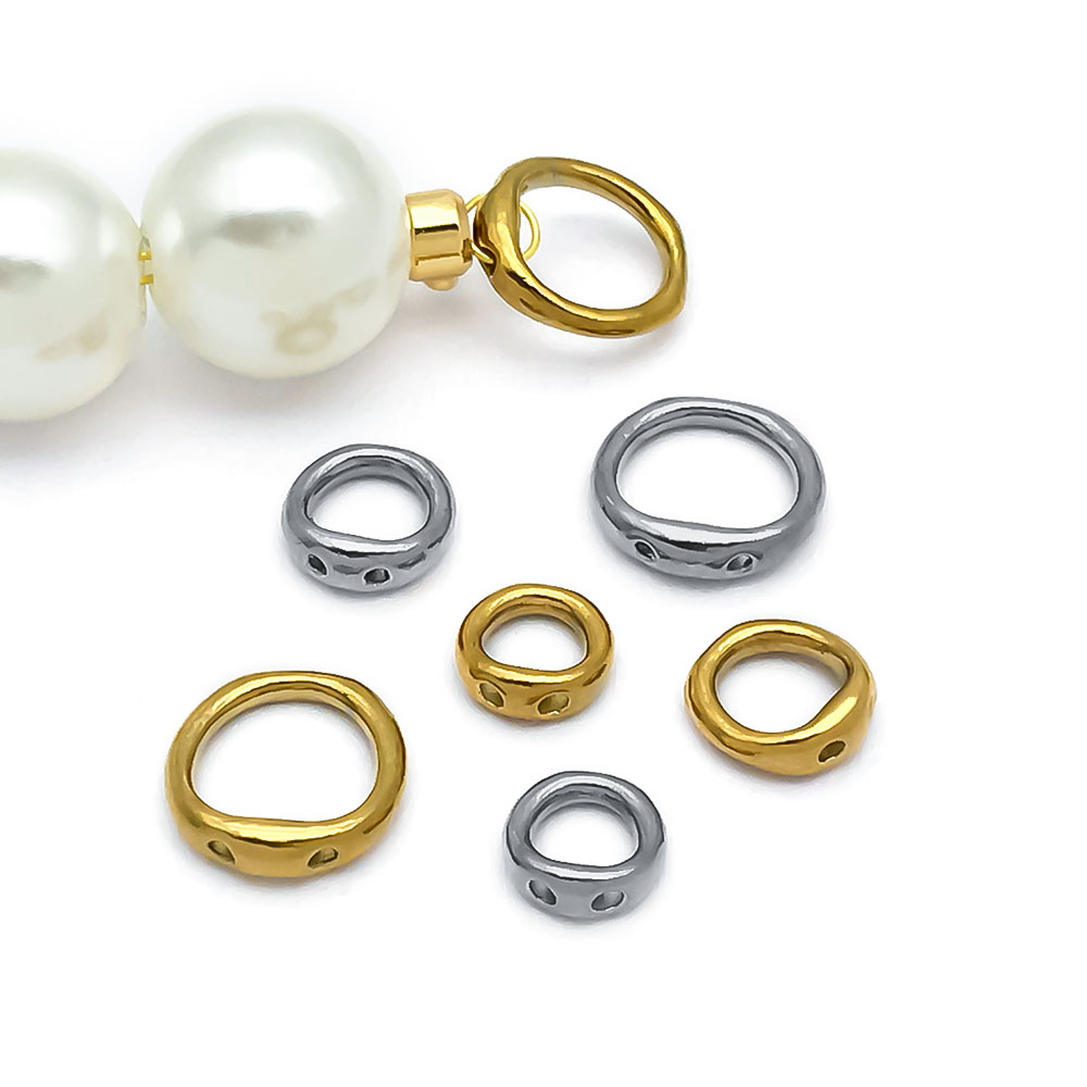Jewelry Making Gold Wire - 20個入り ステンレス製クラスプ エンドコネクター フック 5mm 6mm