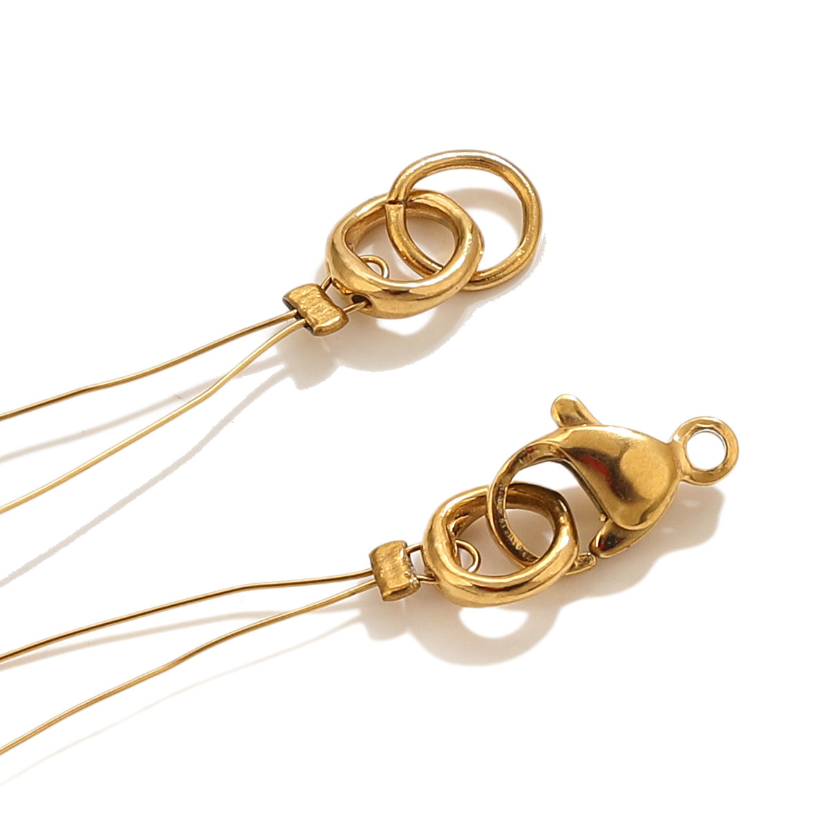 20個入り ステンレス製クラスプ エンドコネクター フック  - Jewelry Making Equipment のレビューと価格