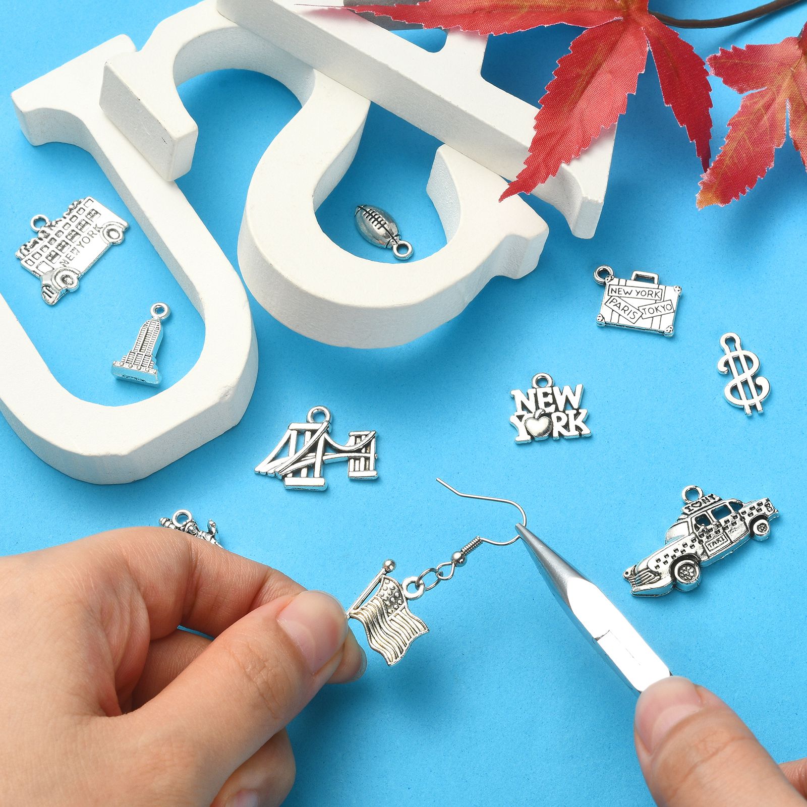 パンダホール 100個入り 10種類 アメリカ ニューヨーク - Jewelry Making York のレビューと価格