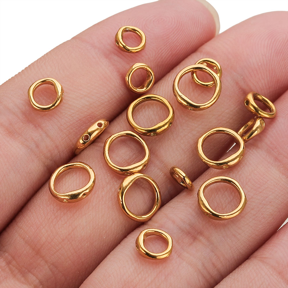 20個入り ステンレス製クラスプ エンドコネクター フック  - Jewelry Making Gold Wire のレビューと価格