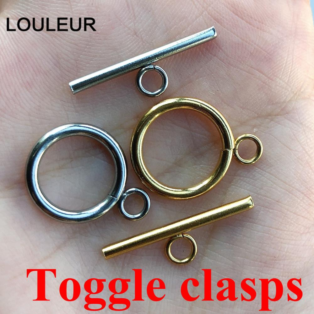 ステンレス鋼 OT クラスプブレスレットトグルクラスプコネク - Toggle Clasp Gold のレビューと価格
