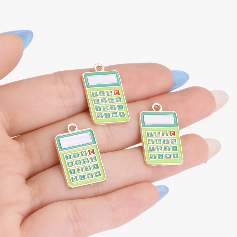 10 個かわいいブック鉛筆定規バックパックバスエナメルペンダ - Jewelry Making Guide Book のレビューと価格