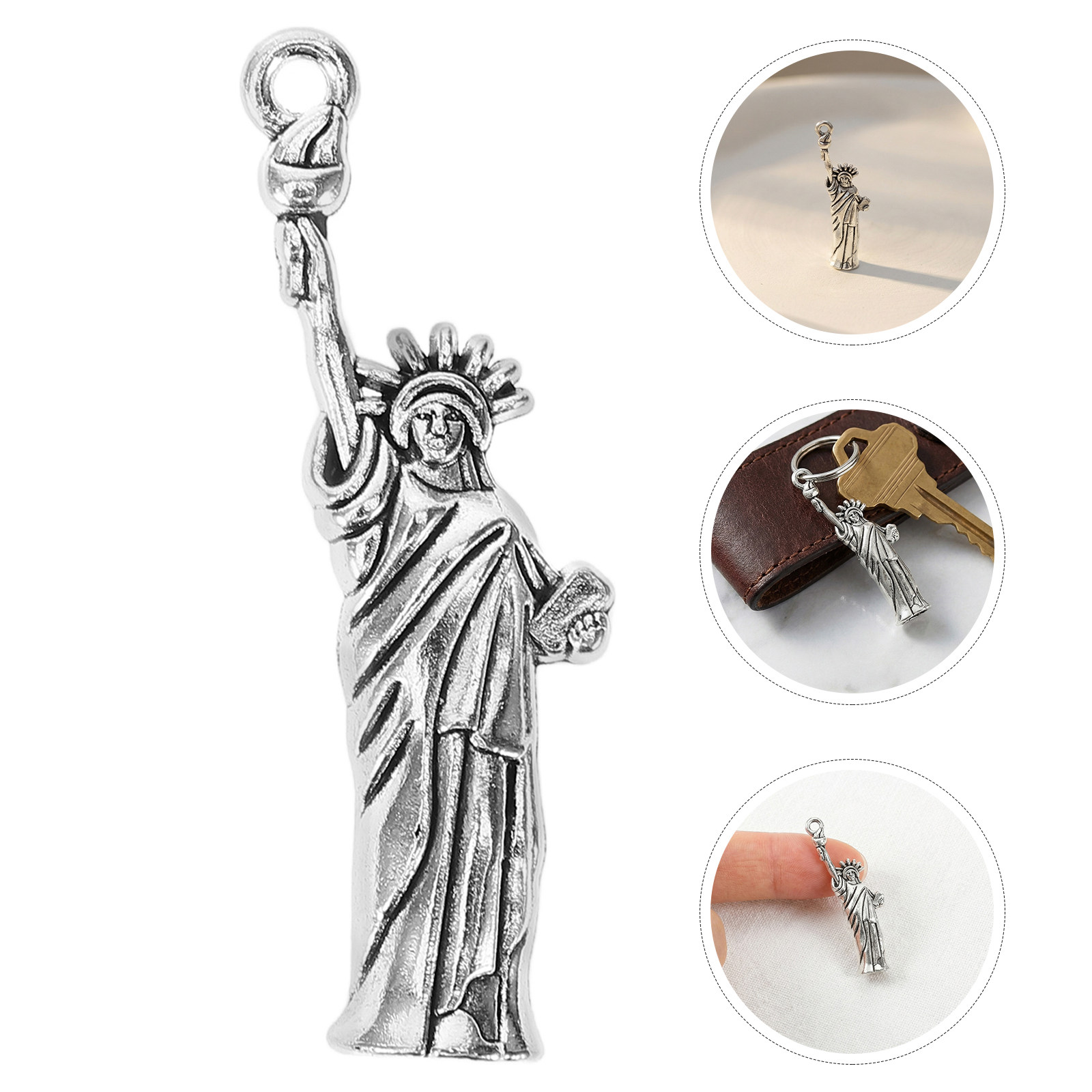 50個入り 自由の女神チャーム 合金仕上げ ニューヨークお土 - Jewelry Making York のレビューと価格