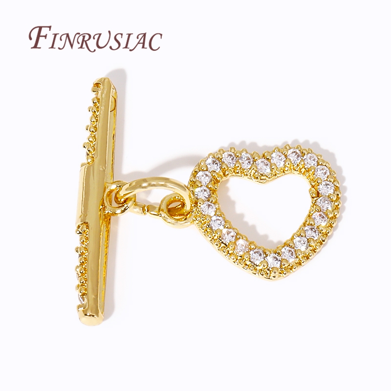 18K金メッキOTトグルクラスプ、ジュエリー、ブレスレットク - Toggle Clasp Gold のレビューと価格