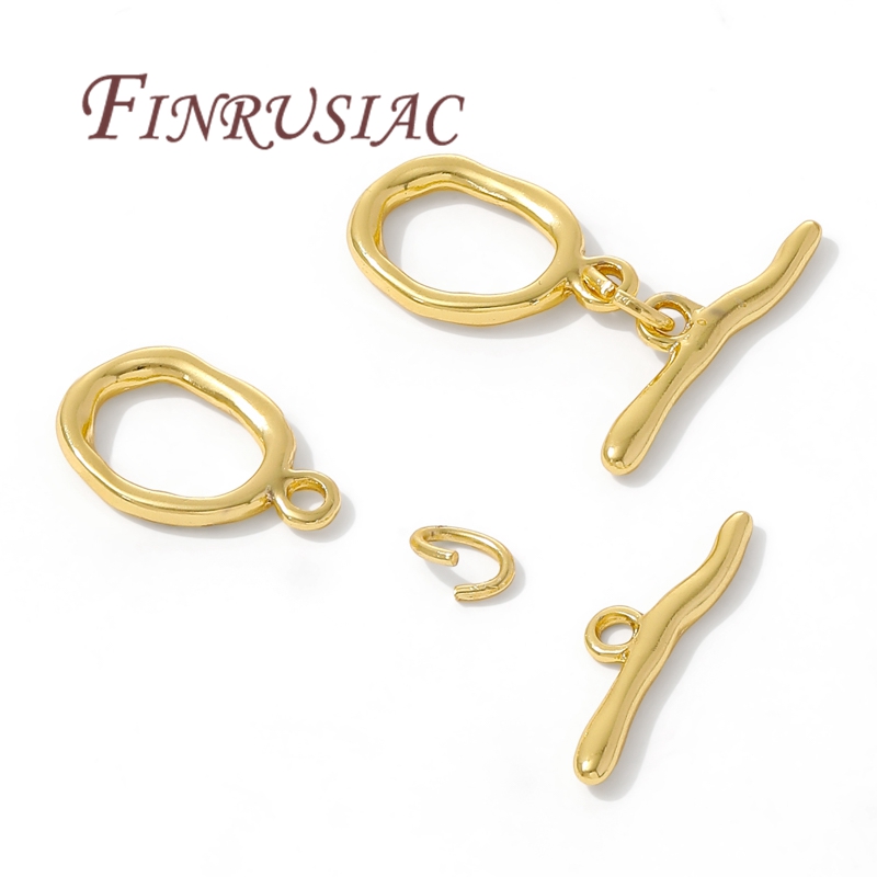 ジュエリー用18Kゴールドメッキトグルクラスプ、ブレスレット - Toggle Clasp Gold のレビューと価格