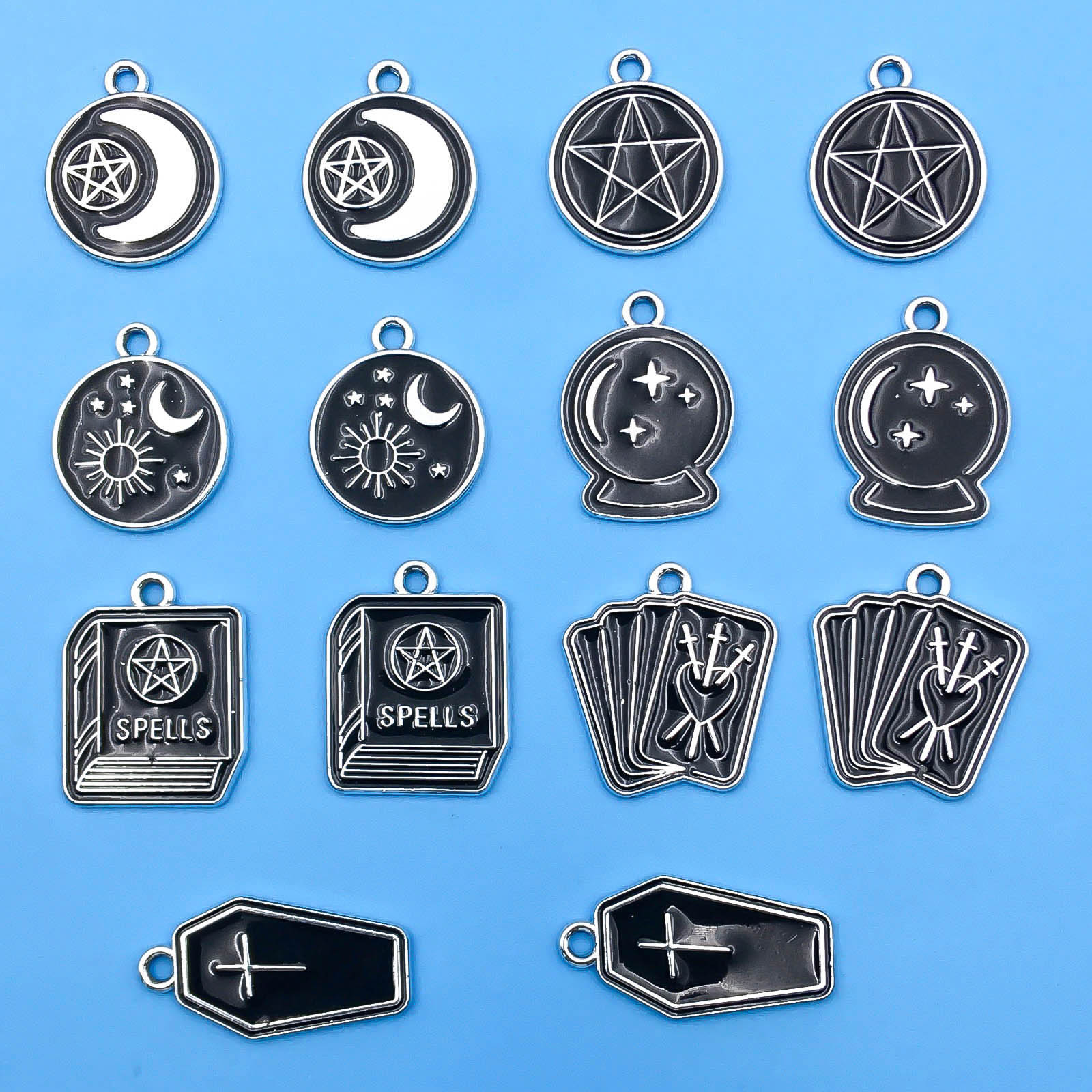 10/14 ピース/パックムーンスタークロスブックチャームエ - Jewelry Making Guide Book のレビューと価格