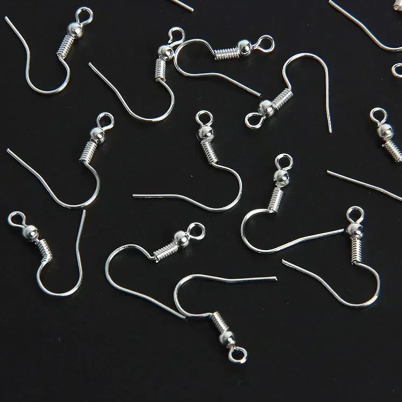 100/500 個 DIY イヤリング所見イヤリングクラスプ - Jewelry Making Metals のレビューと価格