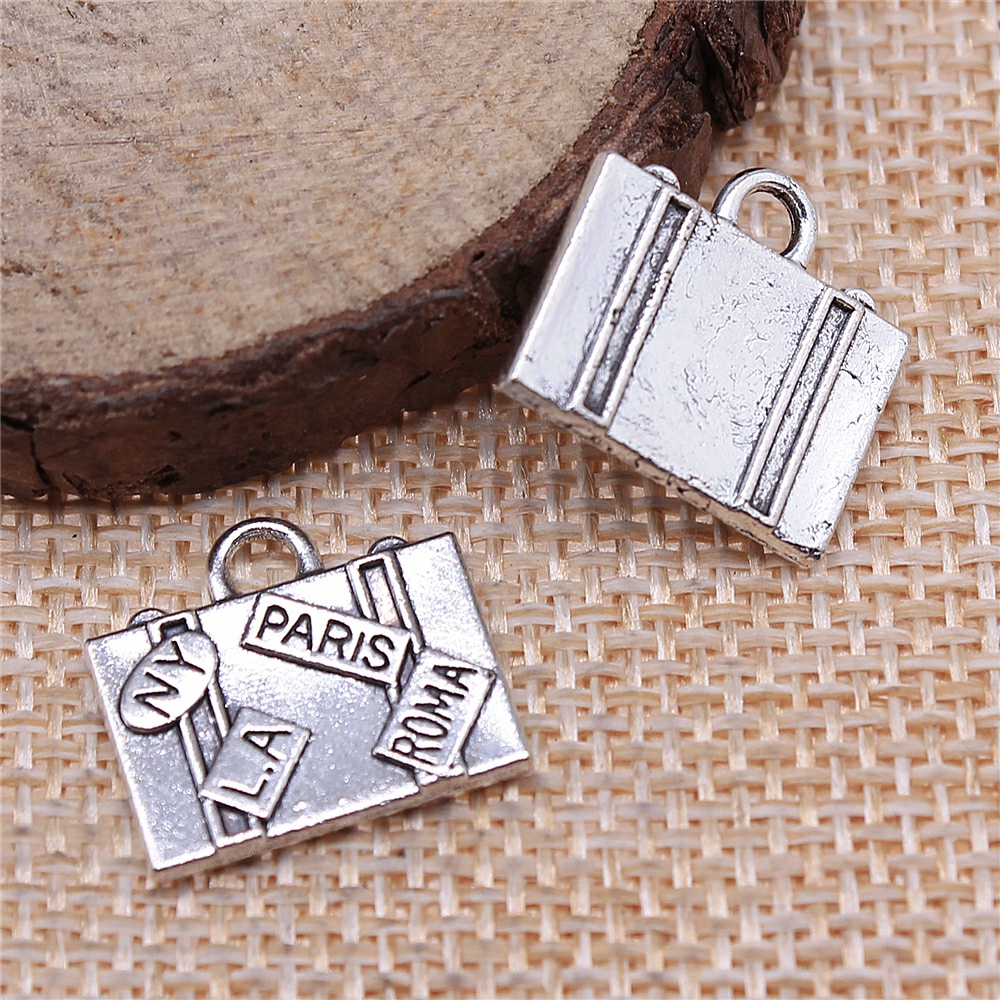 Wysiwyg 5個15 × 16ミリメートルチャーム旅行バ - Jewelry Making York のレビューと価格